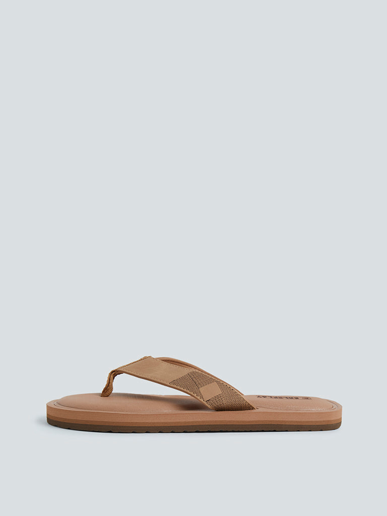 SOLEPLAY Beige Cushioned Flip-Flops [P144274XA] - HK$371 : SIZE HONGKONG