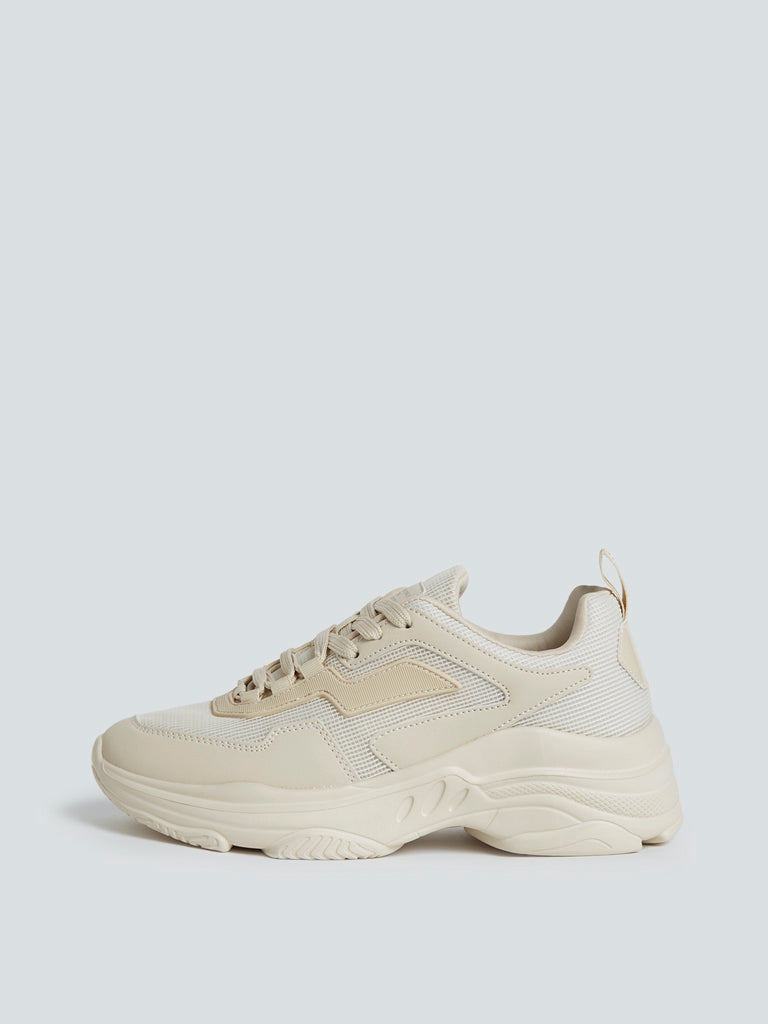 LUNA BLU Beige Chunky Sneakers [P869744VL] - HK$1020 : SIZE HONGKONG